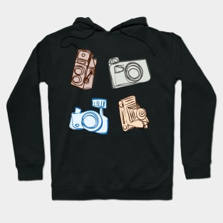 digital camera retro camera set Hoodie